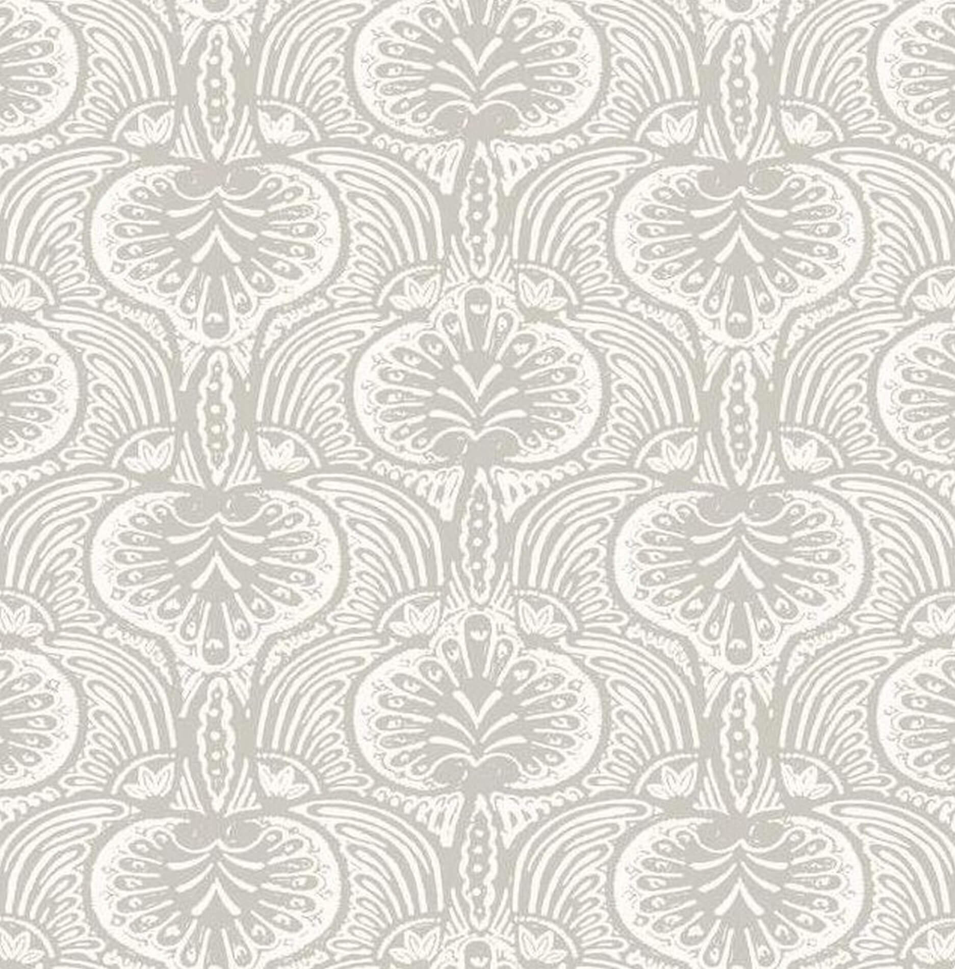 Tapeta Orientalny Damask York HO2152 Lotus Palm Ronald Redding Traveler
