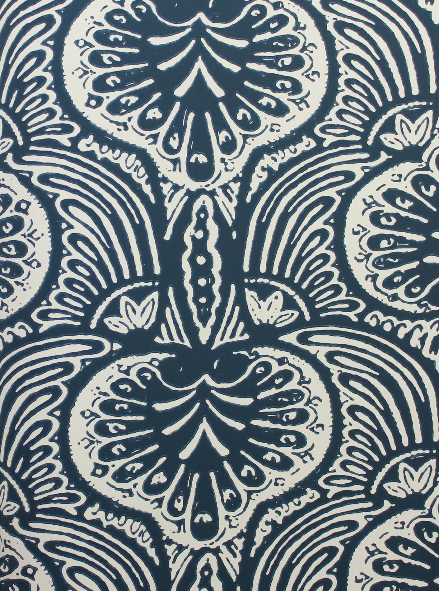 Tapeta Orientalny Damask York HO2153 Lotus Palm Ronald Redding Traveler
