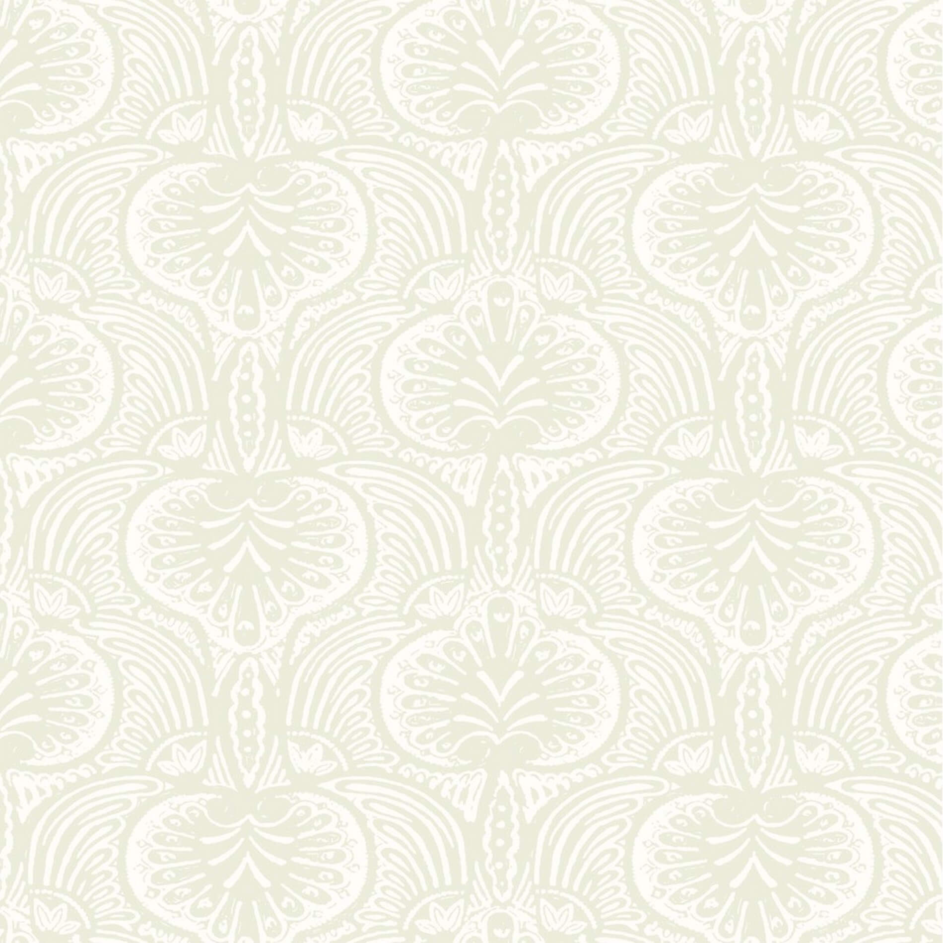 Tapeta Orientalny Damask York HO2154 Lotus Palm Ronald Redding Traveler