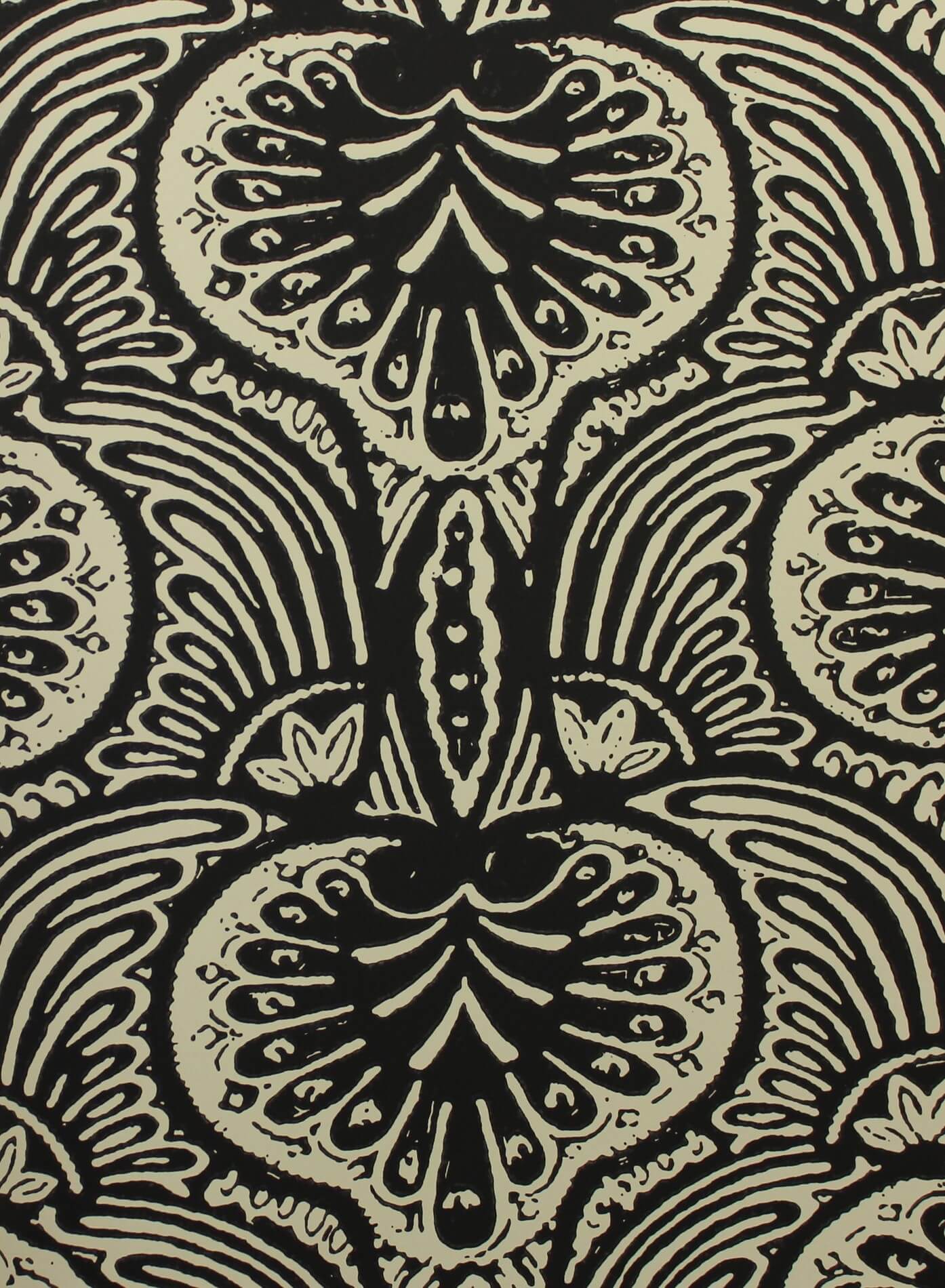 Tapeta Orientalny Damask York HO2155 Lotus Palm Ronald Redding Traveler