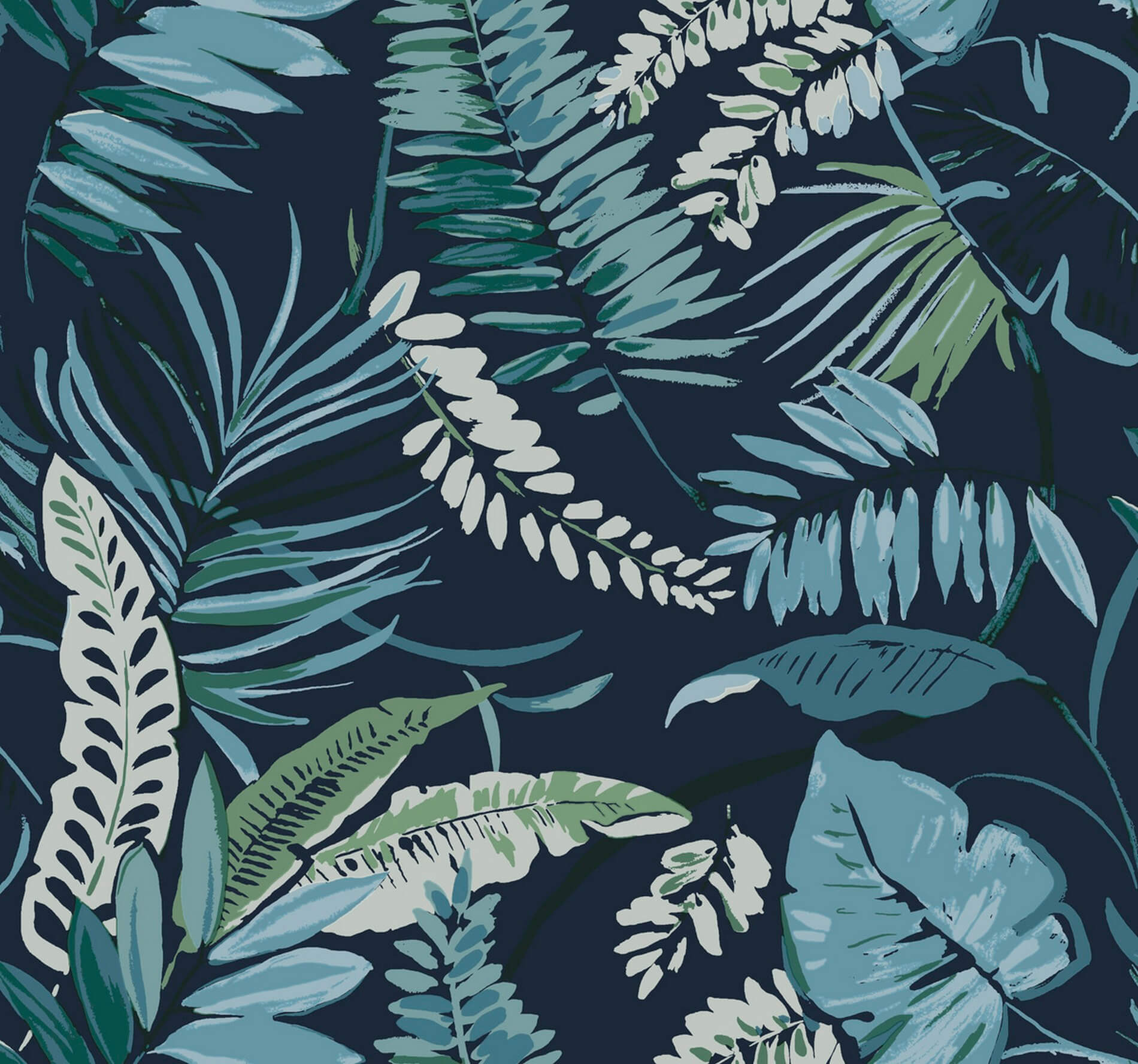 Tapeta Tropikalne Rośliny York TC2623 Tropical Toss Tropics Resource Library