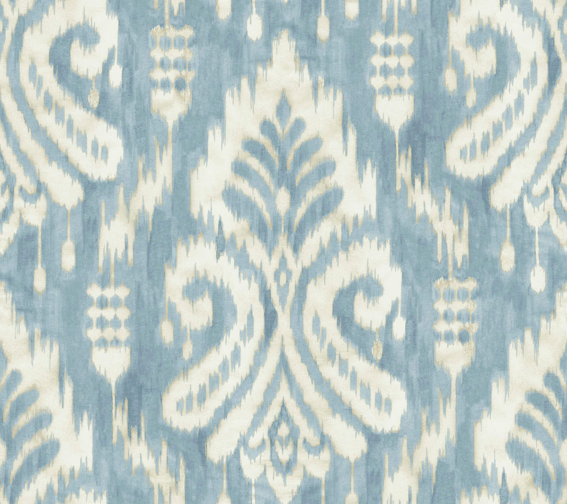 Tapeta Orientalny Ornament York TC2644 Hawthorne Ikat Tropics Resource Library
