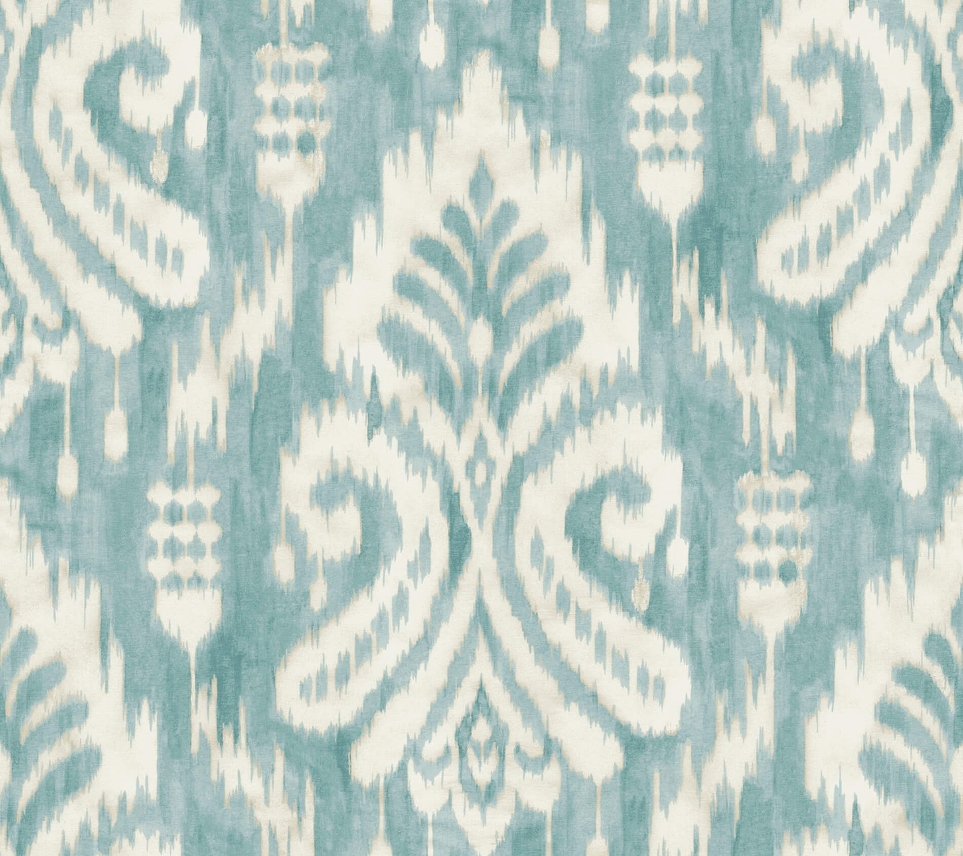 Tapeta Orientalny Ornament York TC2645 Hawthorne Ikat Tropics Resource Library
