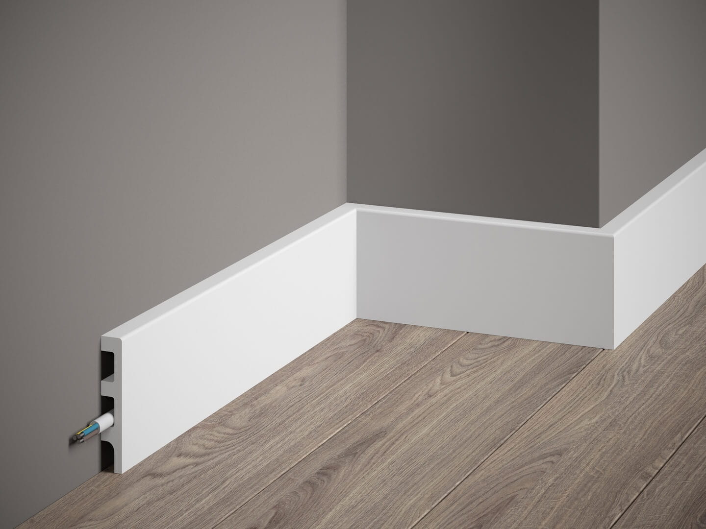 Listwa podłogowa MD014 Mardom Decor wys. 8cm