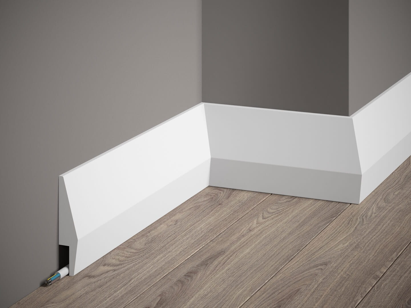 Listwa podłogowa MD016P Satyna Mardom Decor wys. 10cm