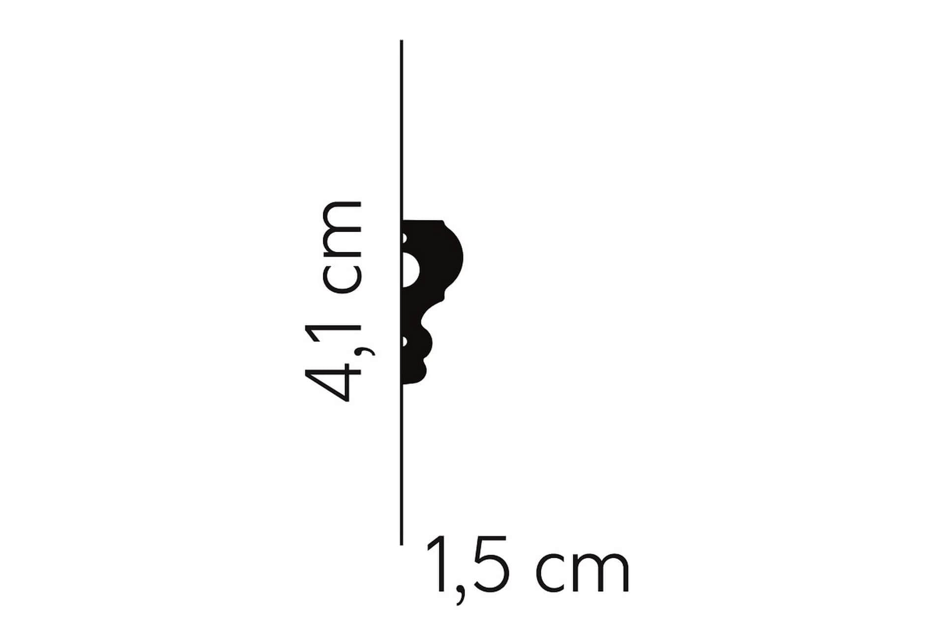 Listwa ścienna MD325 (MDD325) Mardom Decor wys. 4,1cm