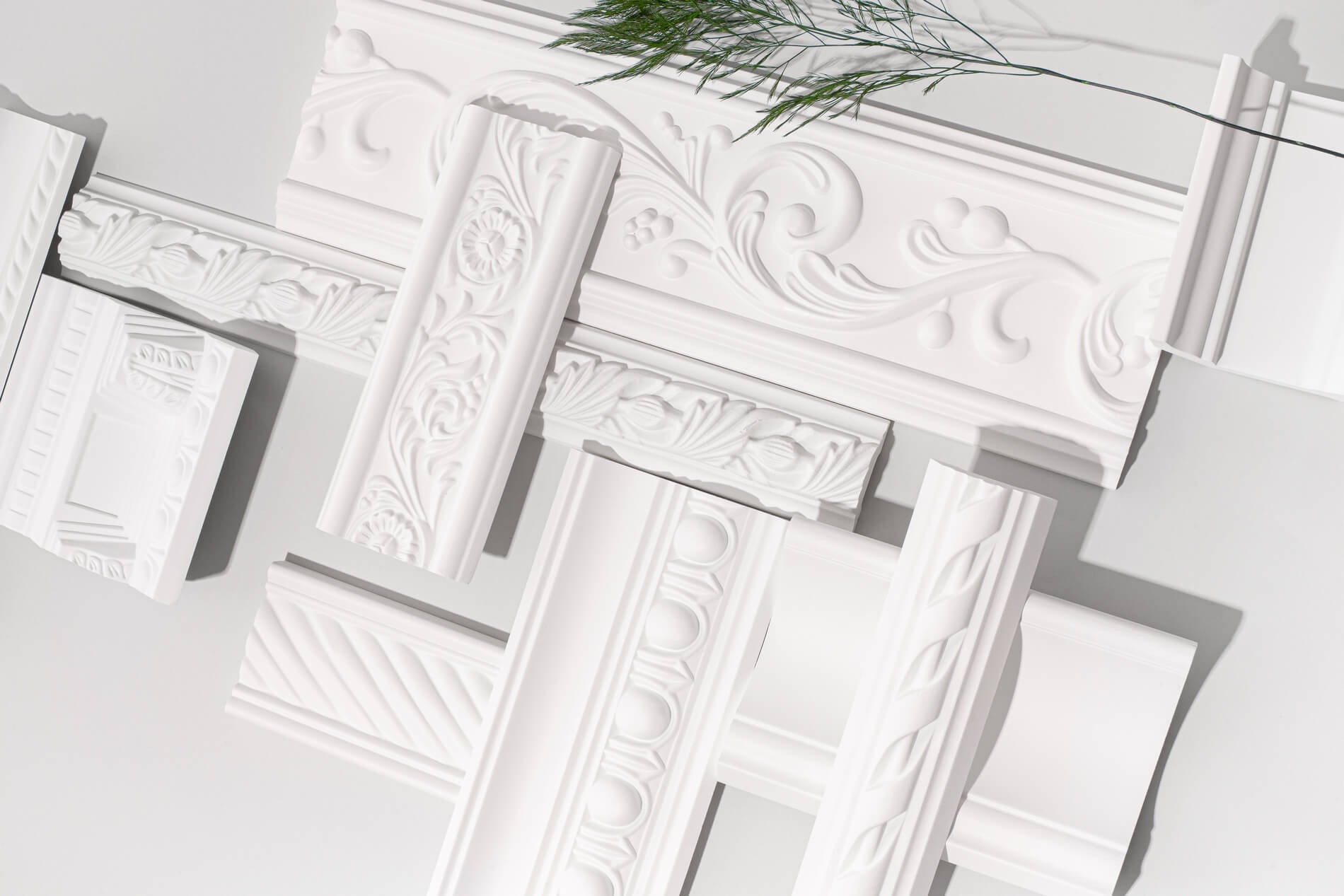 Listwa ścienna z ornamentem MDC217 Mardom Decor wys. 7,8cm