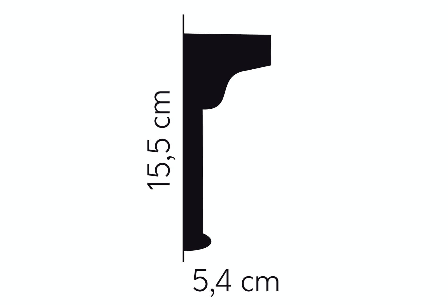 Listwa ścienna MDD335 Mardom Decor wys. 15,5cm