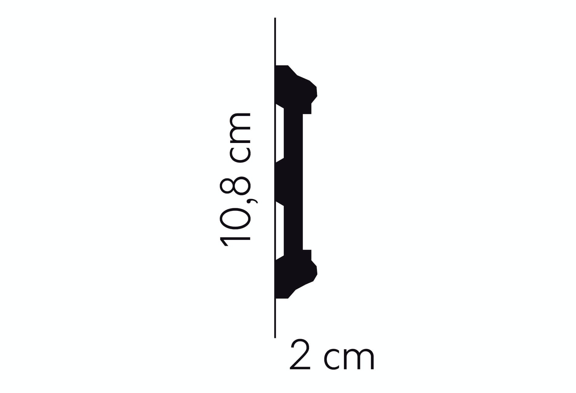 Listwa ścienna MDD410 Mardom Decor wys. 10,8cm