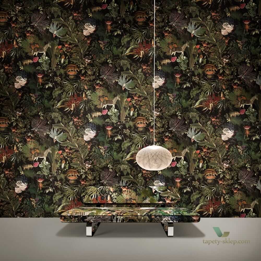 Tapeta Zwierzęta Arte Moooi MO2071 Menagerie of Extinct Animals Raven
