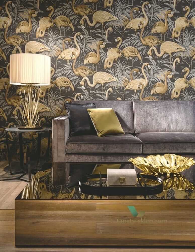 Tapeta we flamingi Arte 31541 Flamingo Avalon