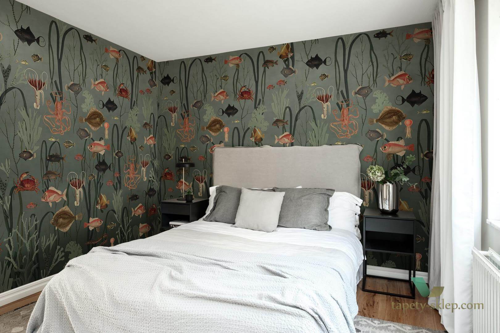 Tapeta Rebel Walls R17141 Aquatic Life Oxygen portrait Moss & Coral