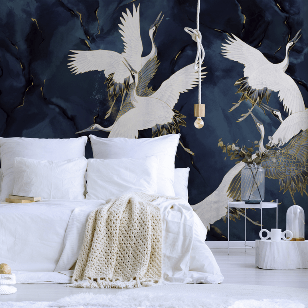 Fototapeta w żurawie WallArt Royal Tsuru Sklep Online