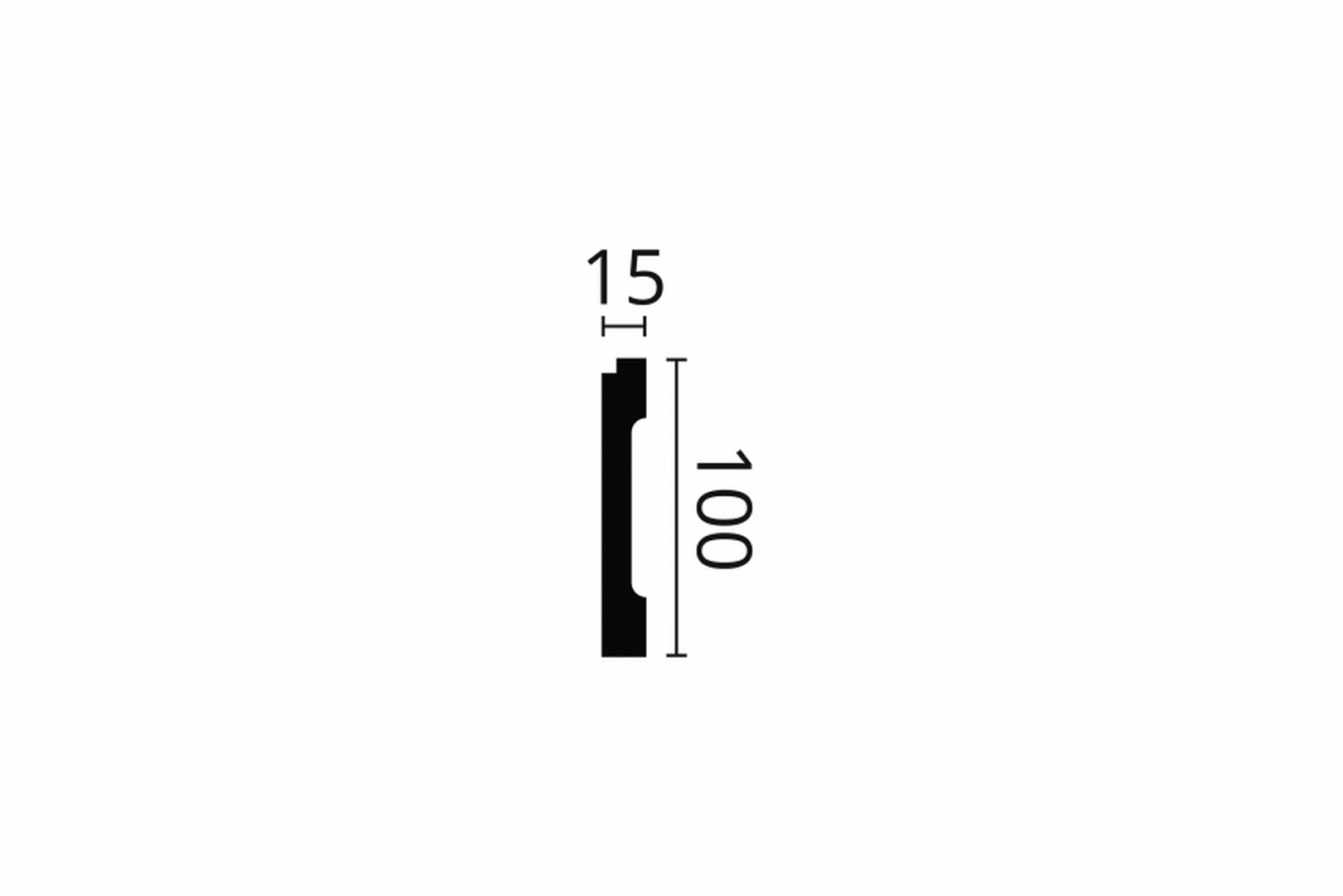 Listwa podłogowa FD1 Wallstyl Noël & Marquet wys. 10cm