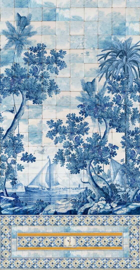 Tapeta Kafle Mind The Gap AZURE Mural WP20560 Sundance Villa Complementary