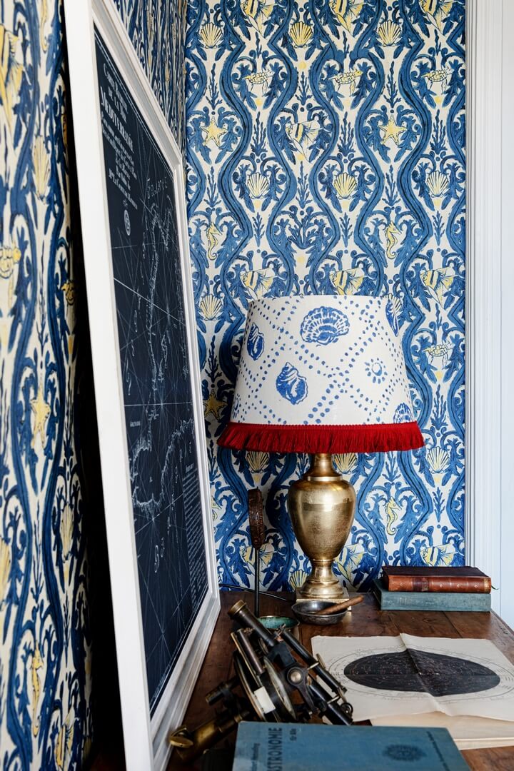 Tapeta Marynistyczna Muszle Ryby Żółwie Mind The Gap ZAKYNTHOS WP20569 Sundance Villa Complementary