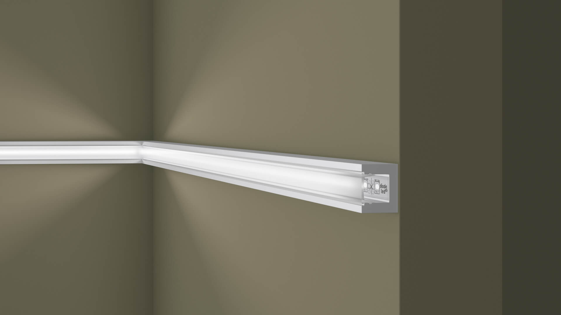 Listwa oświetleniowa LED Wallstyl IL12 Noël & Marquet Noel & Marquet wys. 2,5cm