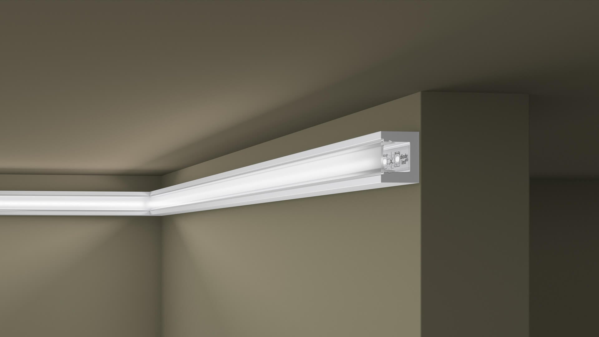 Listwa oświetleniowa LED Wallstyl IL12 Noël & Marquet Noel & Marquet wys. 2,5cm