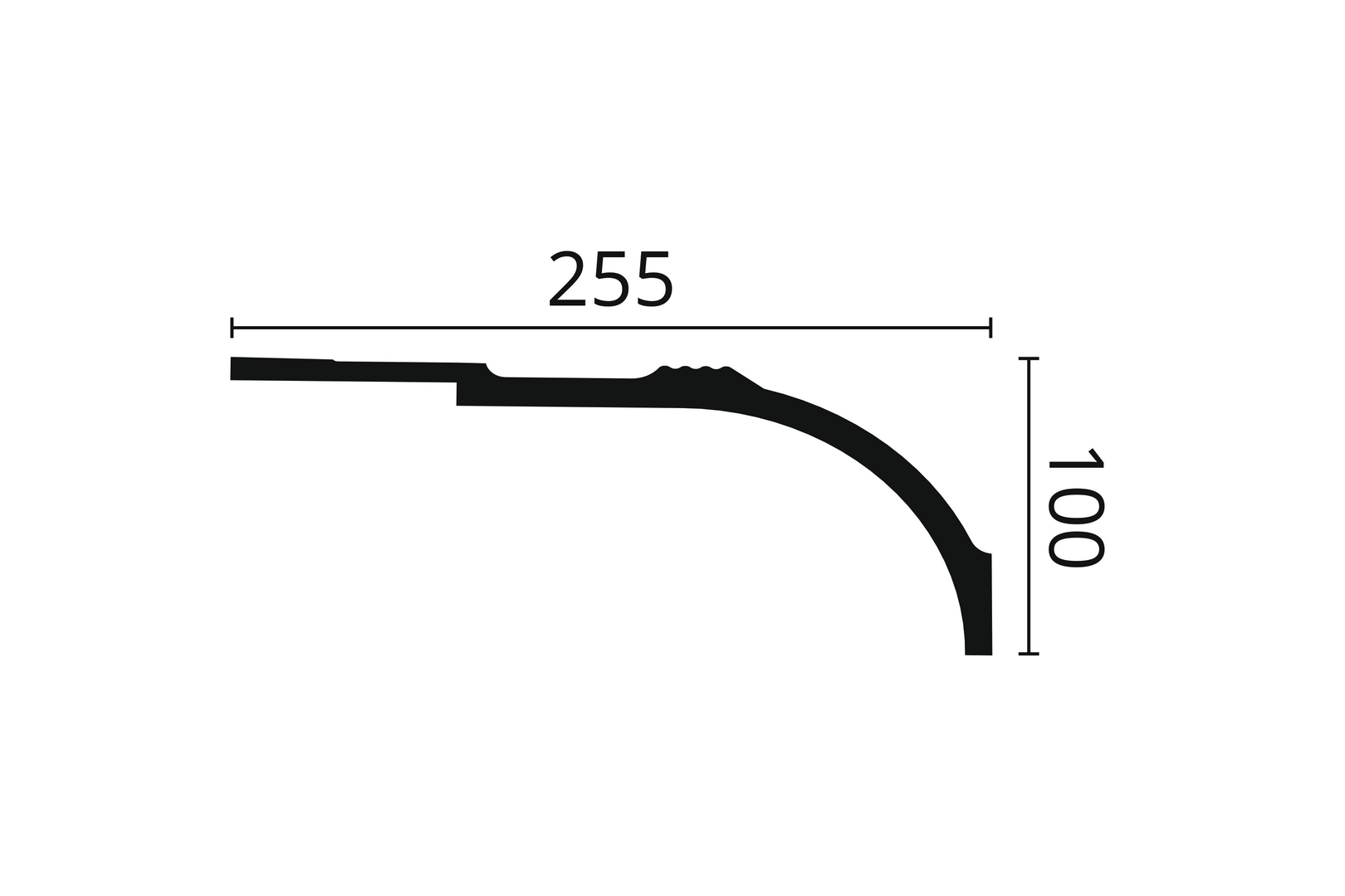 Listwa oświetleniowa LED Arstyl AD22 Noël & Marquet Noel & Marquet wys. 25,5cm