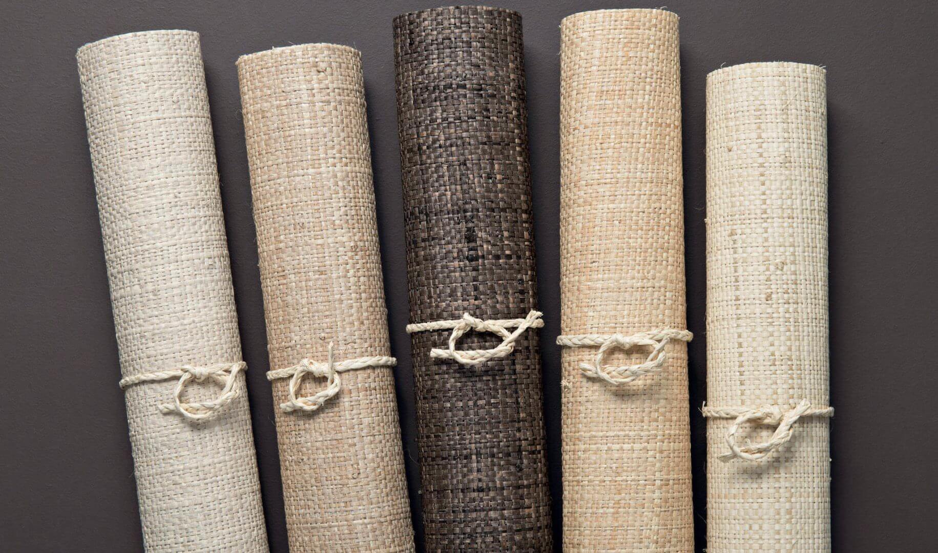 Tapeta Naturalna CMO Paris Raphia Pur Miel WRA 05 21 Raffia Wallcovering 2