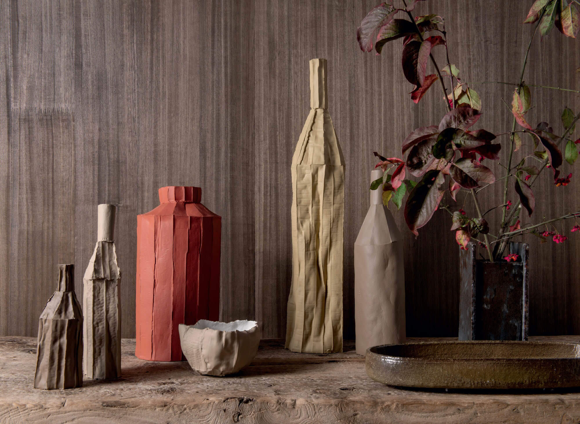 Tapeta Fornir CMO Paris Bois Blond WBO 01 20 Wood Wallcovering