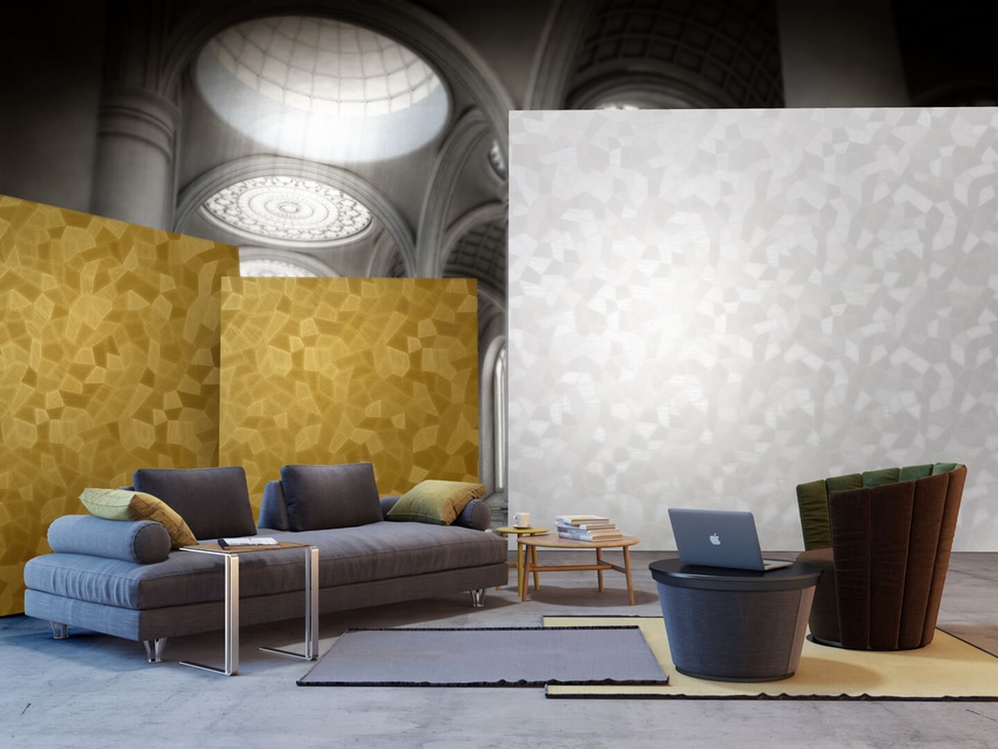 Tapeta Nowoczesna Obiektowa Arte Aurora 67171 Contract Pocket 2