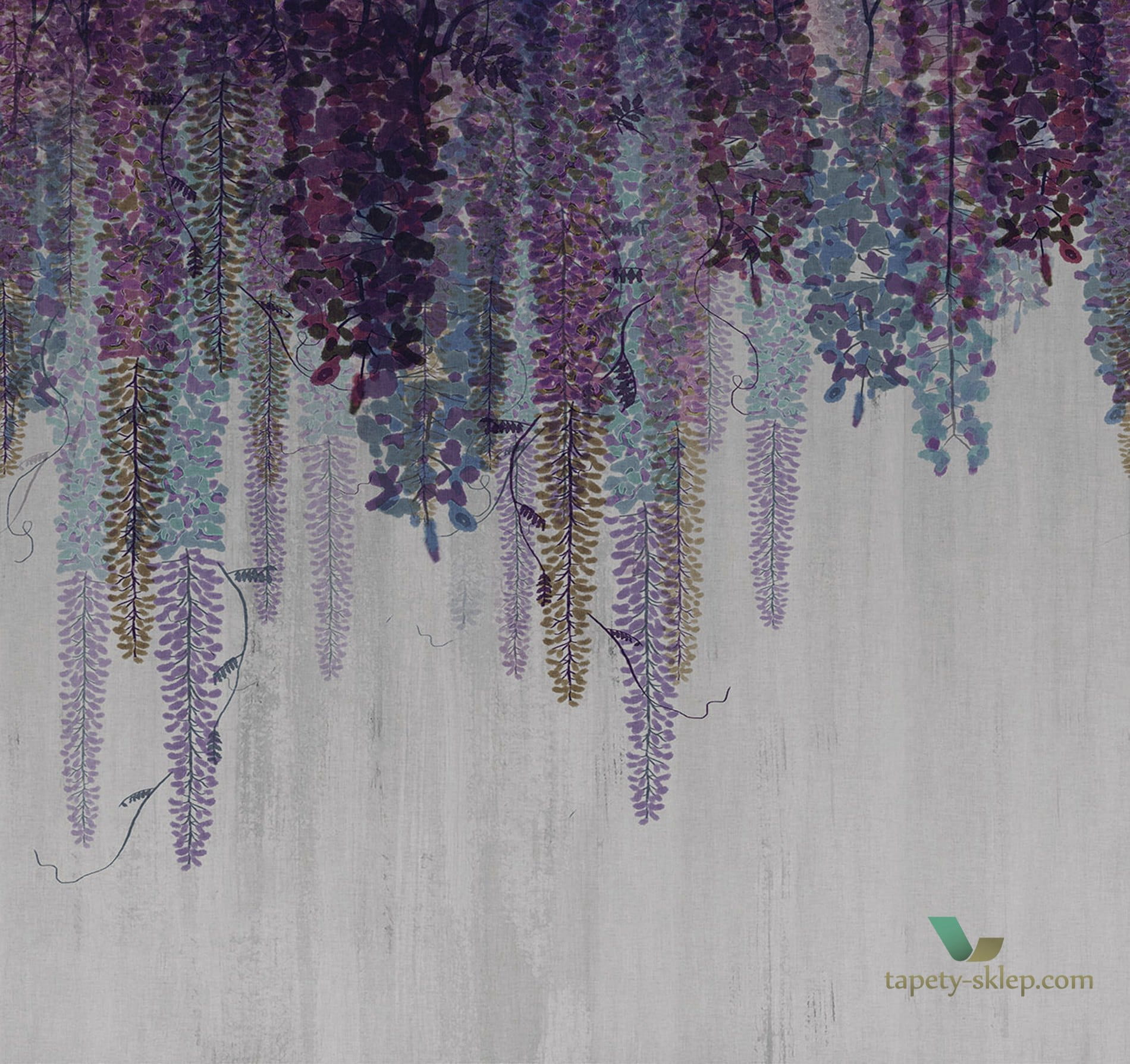 Tapeta London Art 18073 Purple Rain