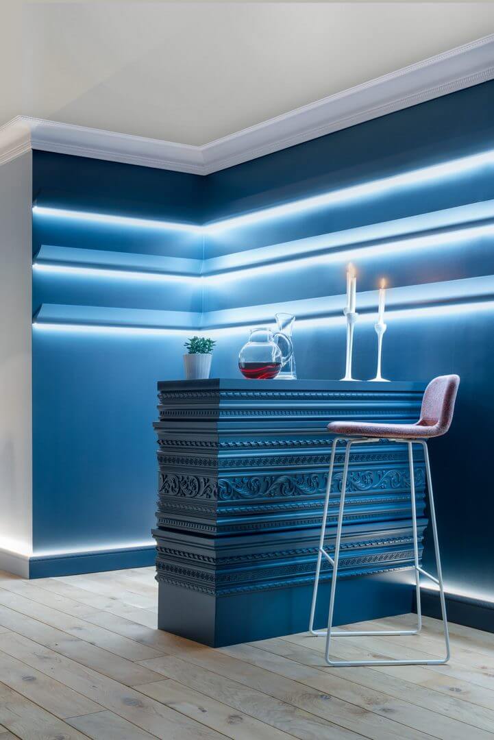 Listwa przysufitowa ornamentowa Arstyl Z6 Noël & Marquet Noel & Marquet wys. 12,4cm