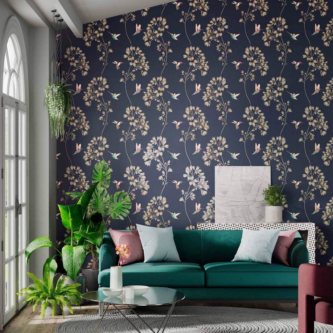 Tapeta Ptaki i Kwiaty Harlequin Amazilia 111059 Colour I