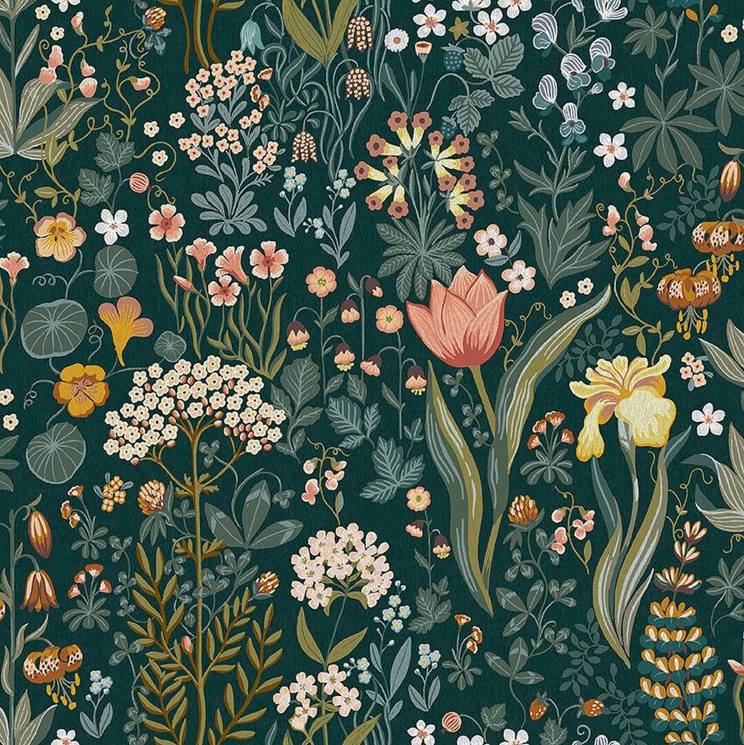 Tapeta Łąka Boras Tapeter Blomsterhav 2055 Special Edition Flowery