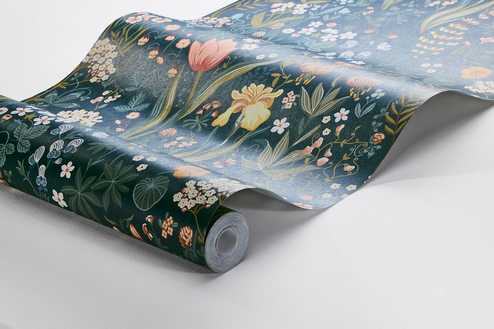 Tapeta Łąka Boras Tapeter Blomsterhav 2055 Special Edition Flowery