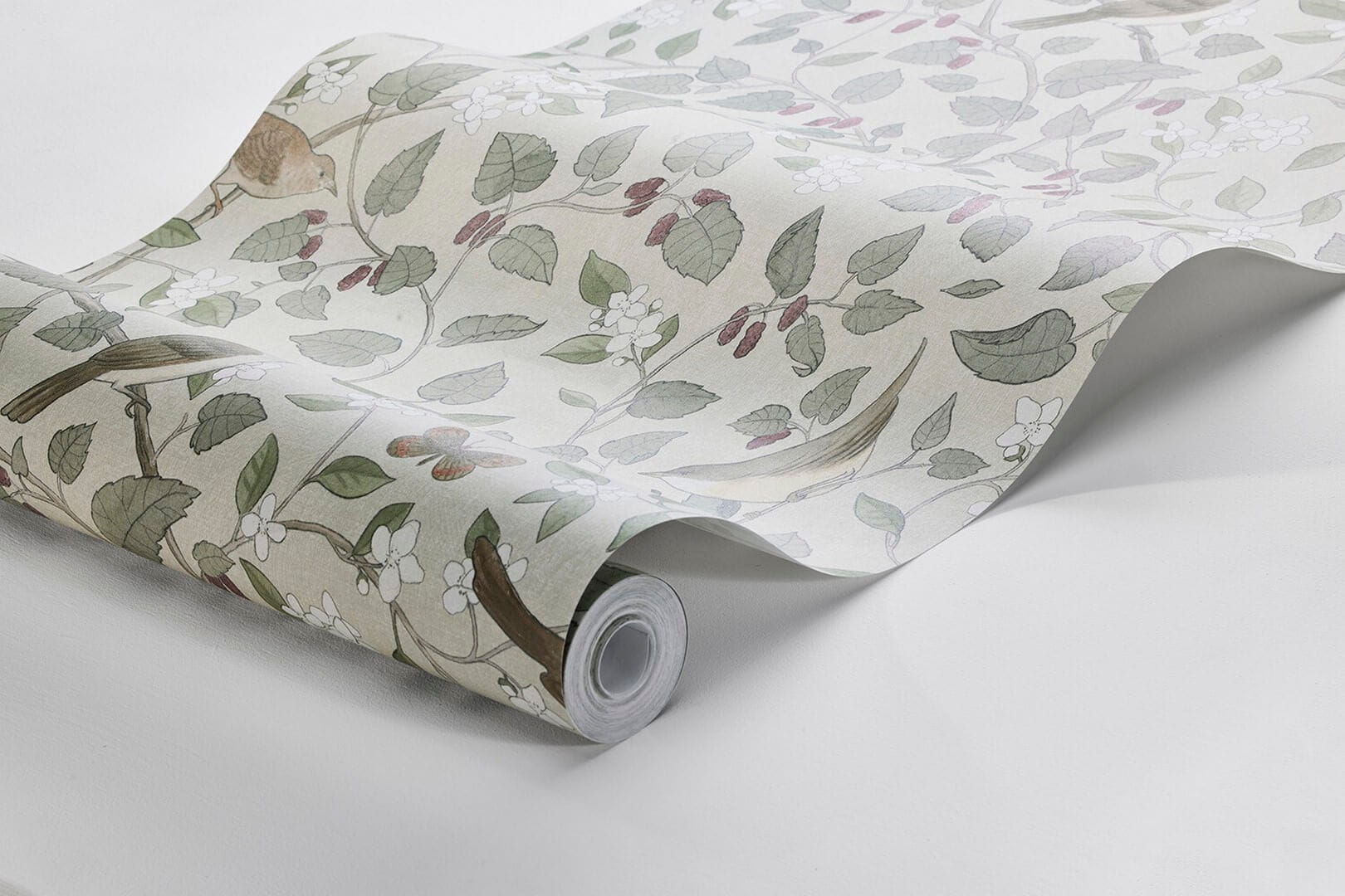 Tapeta Ptaki i Roślinne Pnącza Boras Tapeter Sangfaglar 2056 Special Edition Flowery