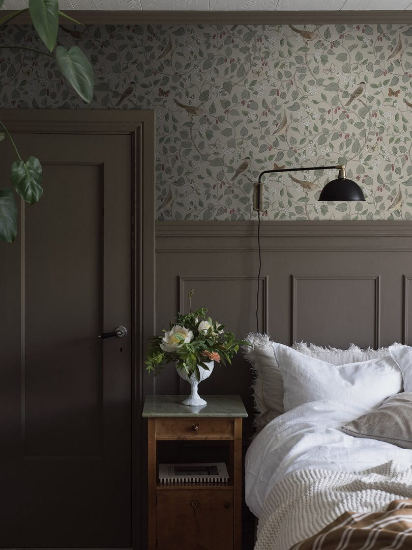 Tapeta Ptaki i Roślinne Pnącza Boras Tapeter Sangfaglar 2056 Special Edition Flowery