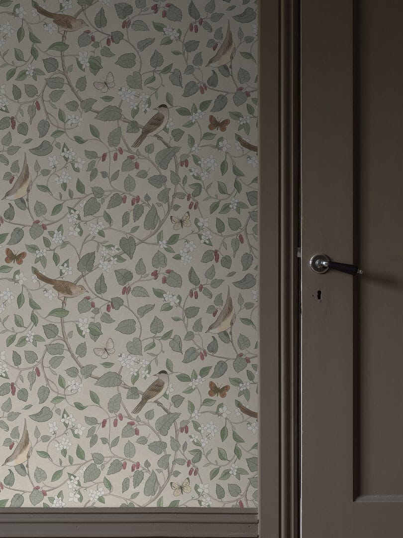 Tapeta Ptaki i Roślinne Pnącza Boras Tapeter Sangfaglar 2056 Special Edition Flowery