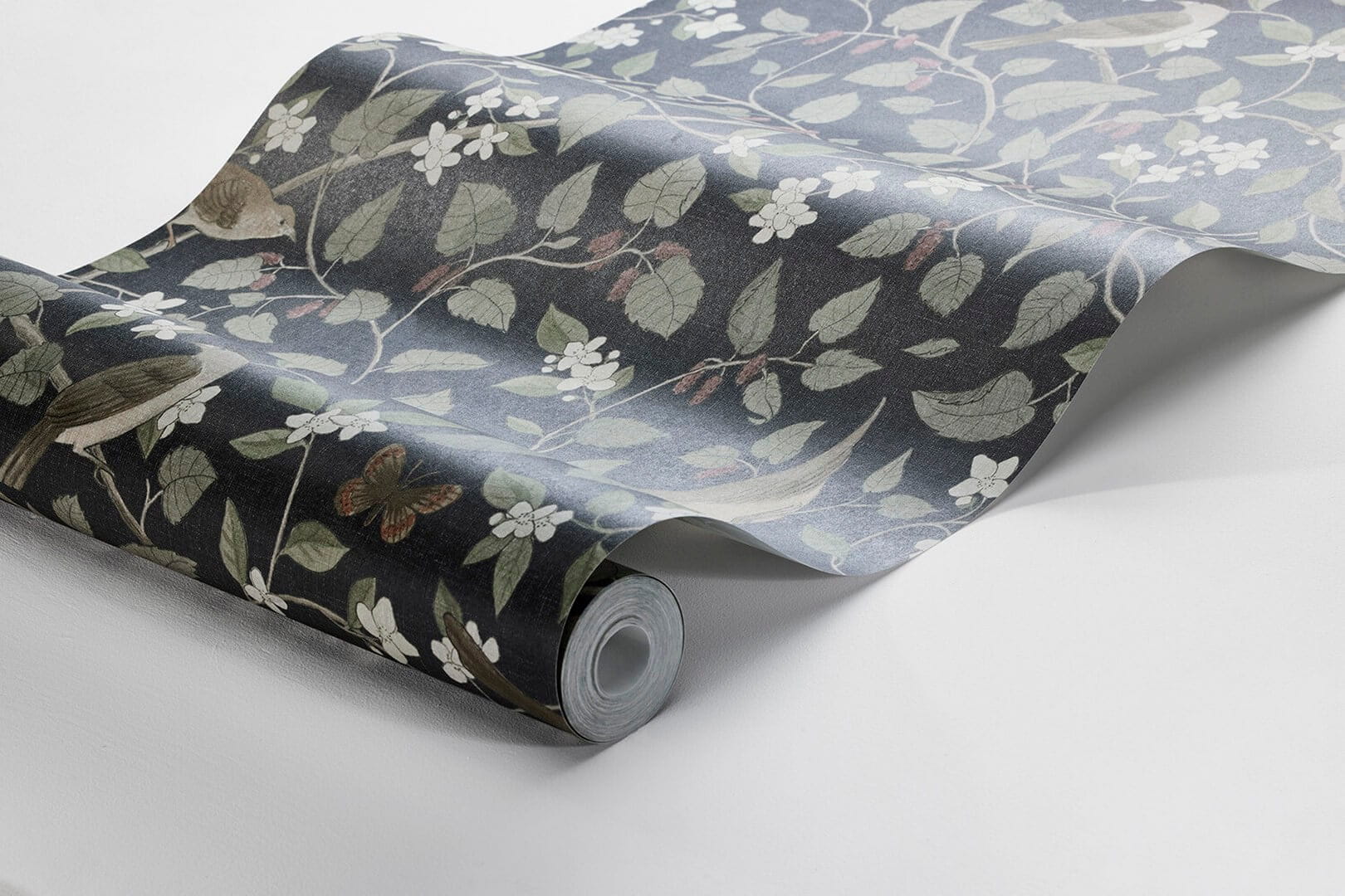 Tapeta Ptaki i Roślinne Pnącza Boras Tapeter Sangfaglar 2057 Special Edition Flowery