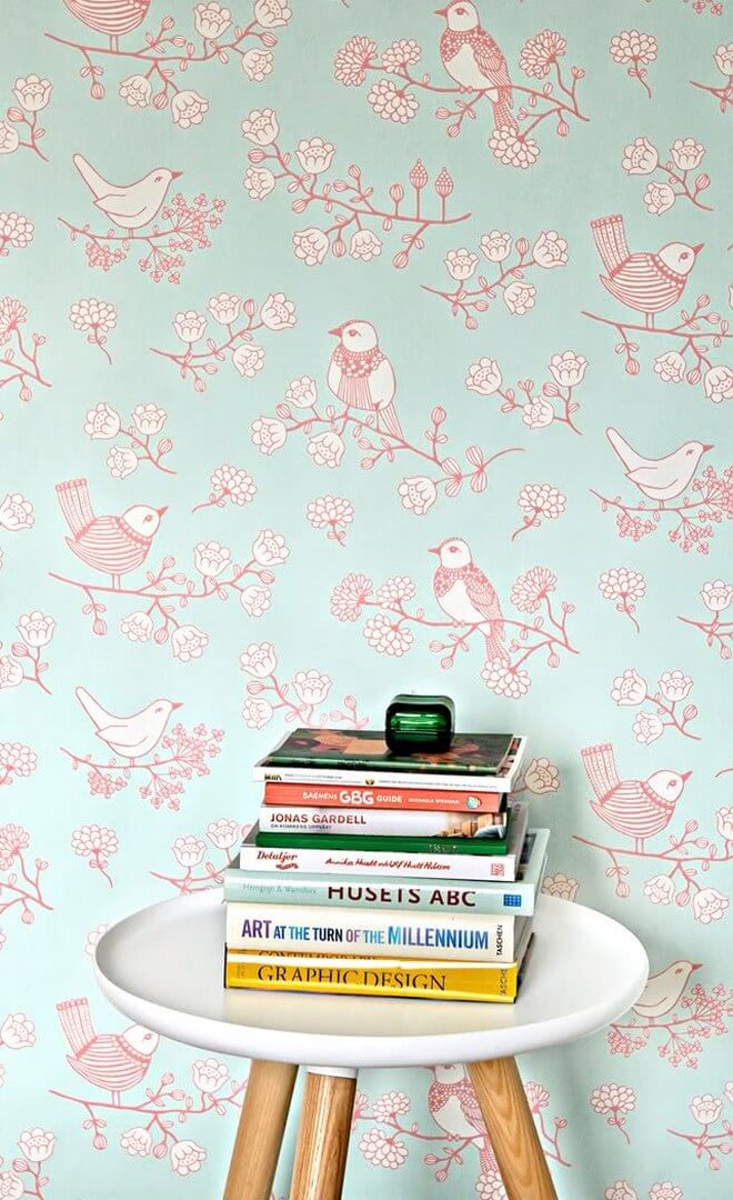 Tapeta w ptaszki i gałązki Majvillan 106-04 Sugar Tree