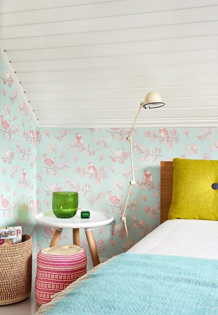 Tapeta w ptaszki i gałązki Majvillan 106-04 Sugar Tree