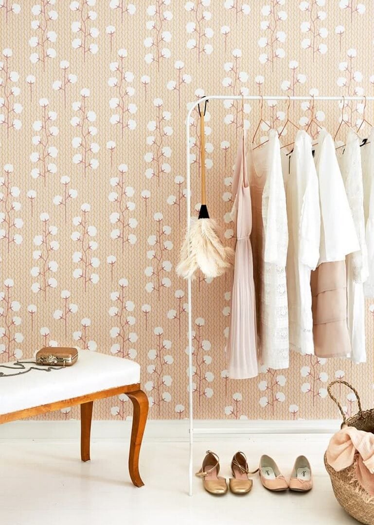Tapeta gałązki i kwiaty Majvillan 108-01 Sweet Cotton