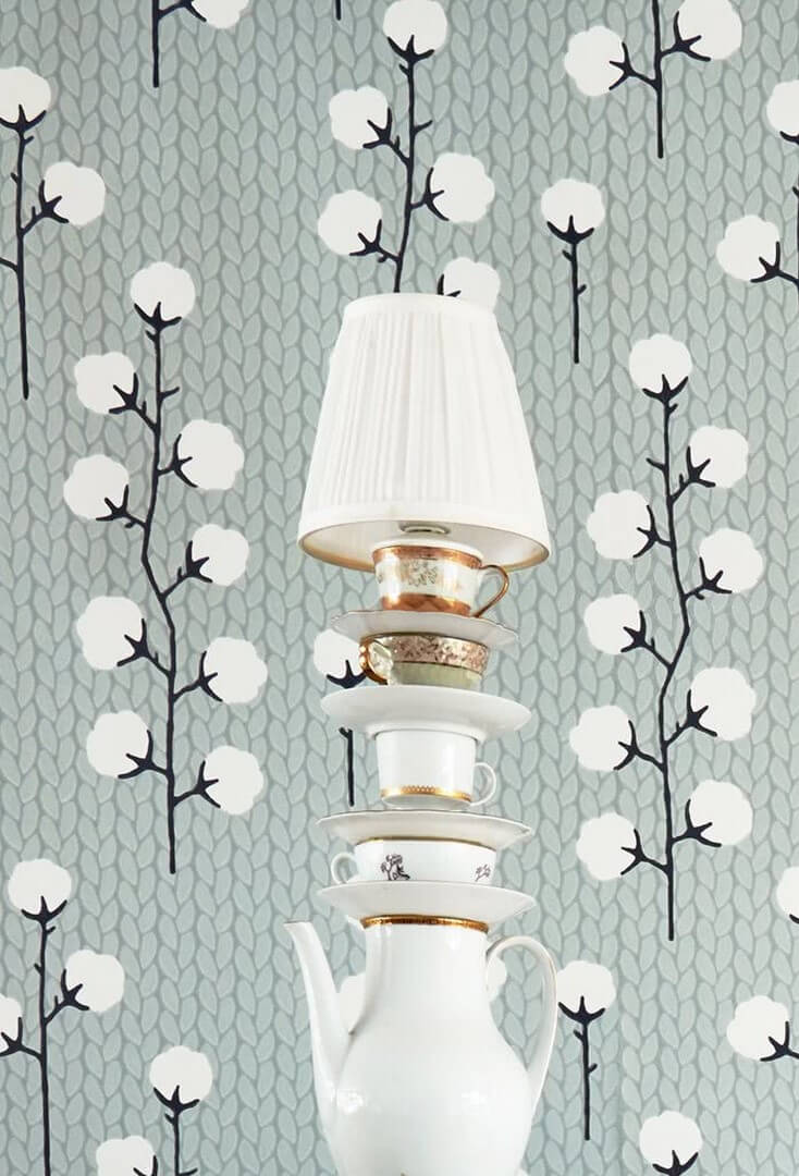 Tapeta gałązki i kwiaty Majvillan 108-03 Sweet Cotton