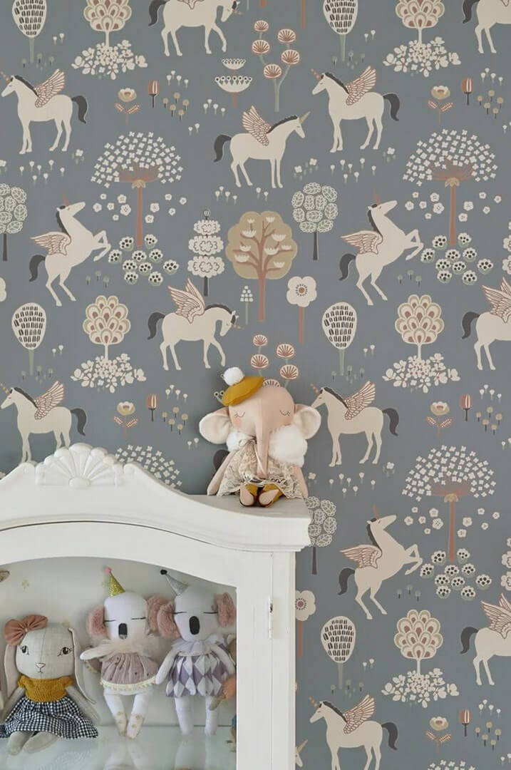 Tapeta zwierzęta i rośliny Majvillan 116-05 True Unicorns