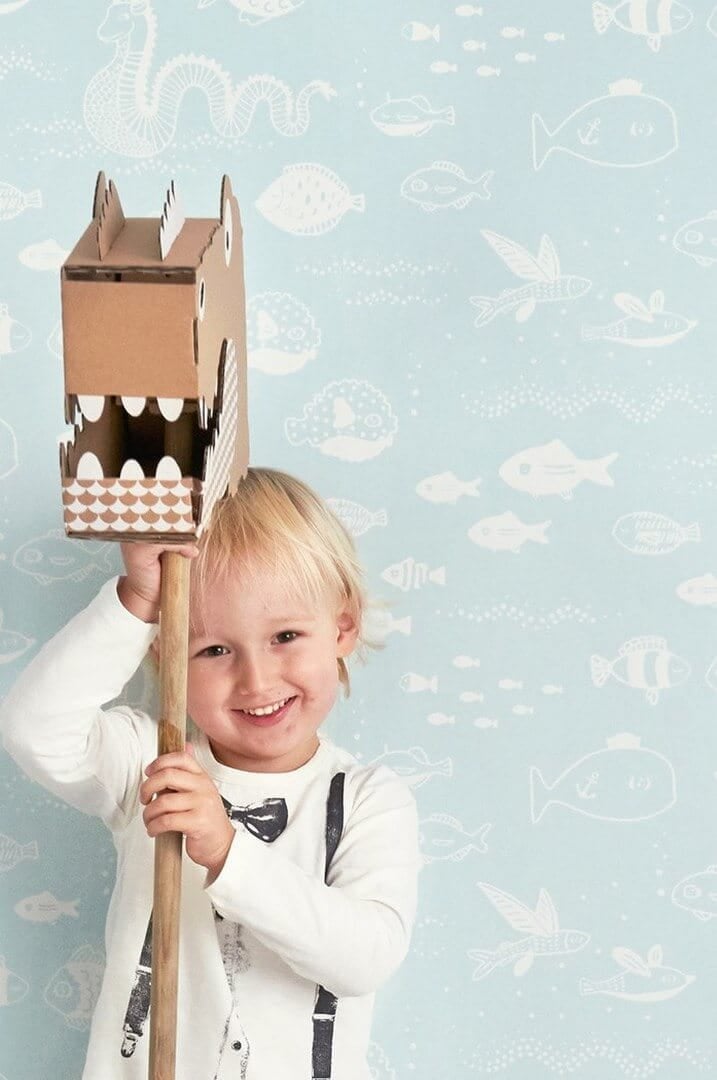 Tapeta dziecięca Majvillan 119-01 The Big Blue