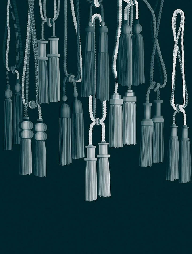 Fototapeta Frędzle London Art 21002 06 Tassels Exclusive Wallpaper 2021