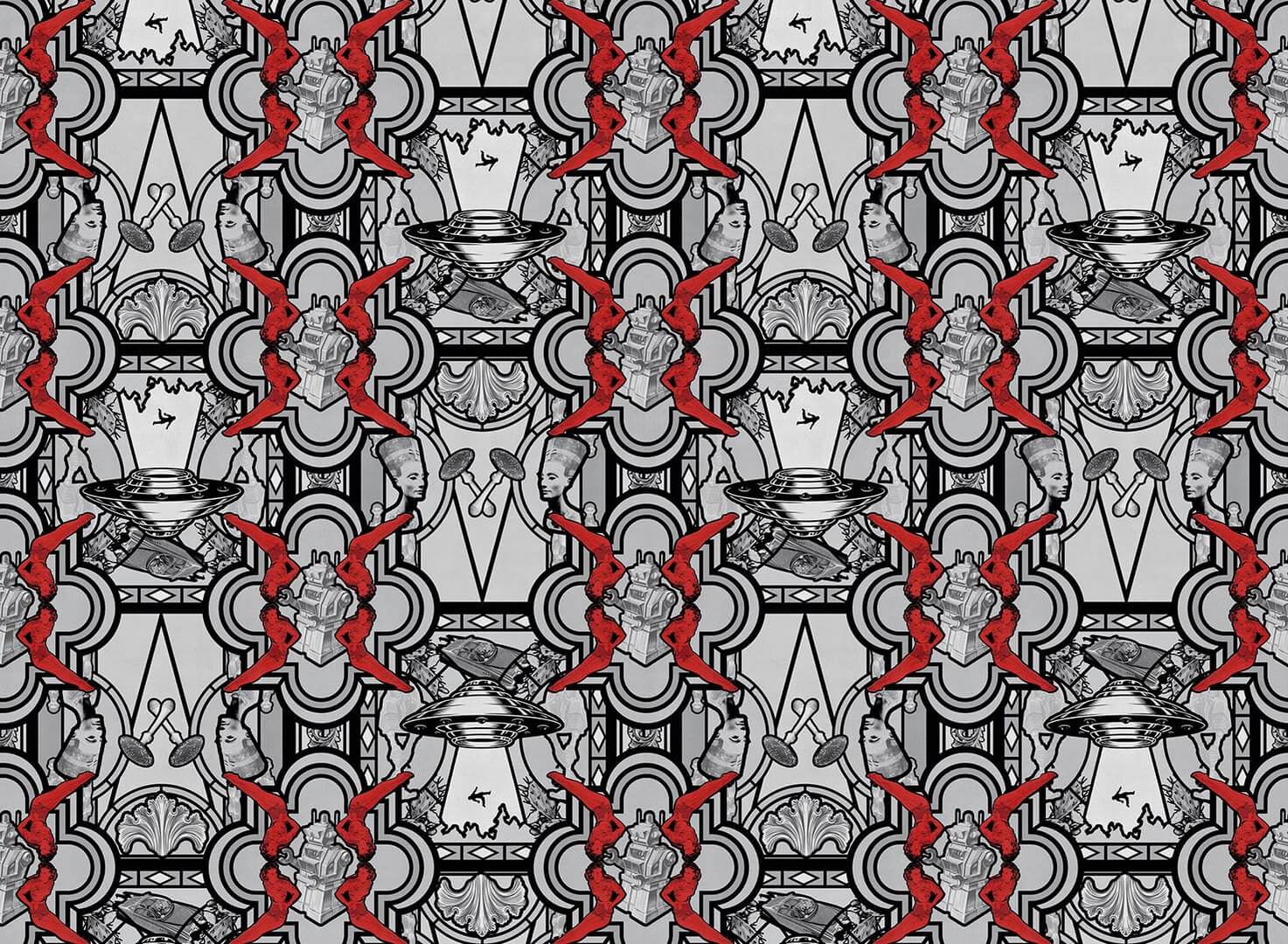 Fototapeta Witraż Nowoczesny London Art 21007 01 Vitrail Exclusive Wallpaper 2021