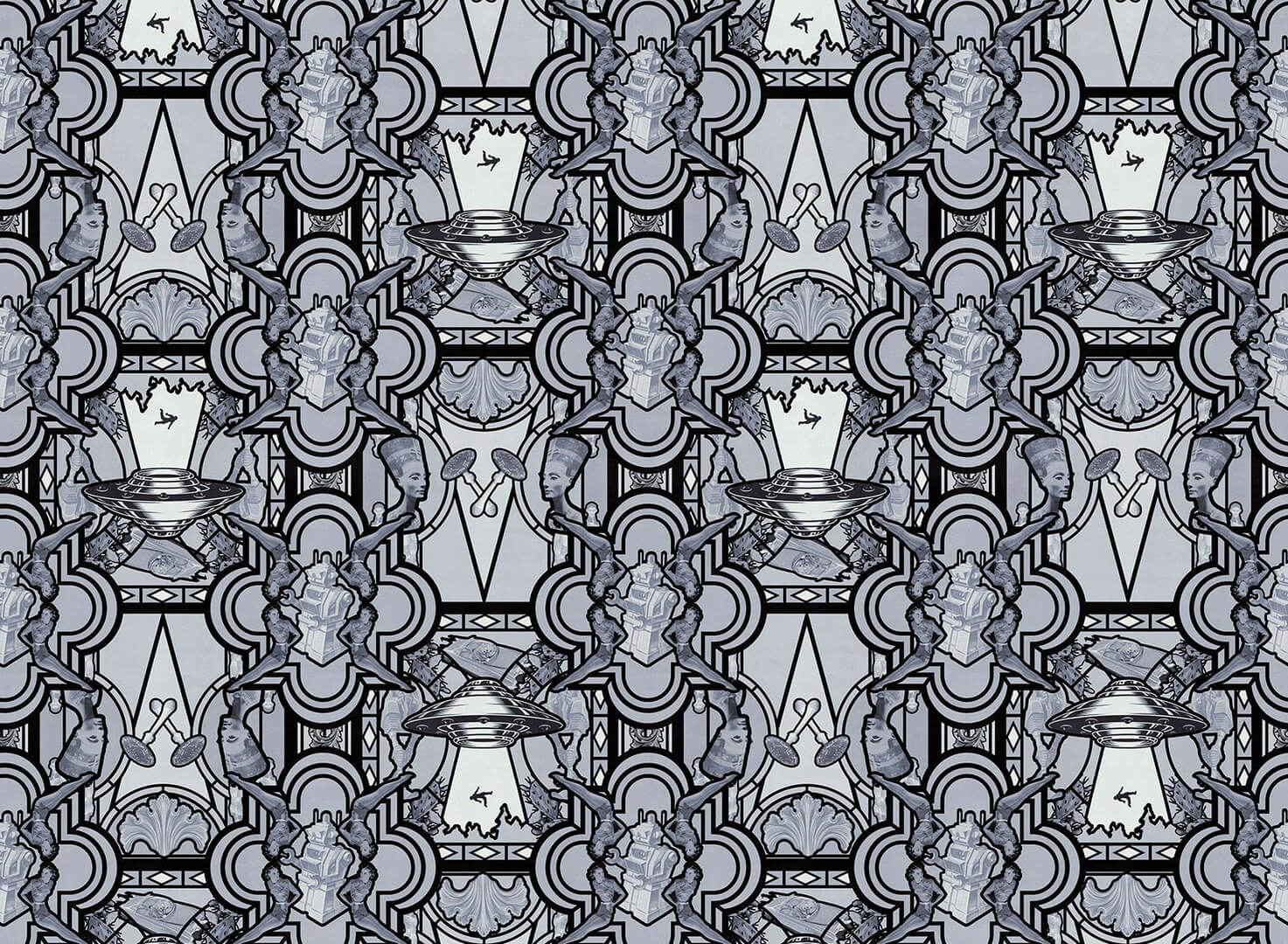 Fototapeta Witraż Nowoczesny London Art 21007 04 Vitrail Exclusive Wallpaper 2021