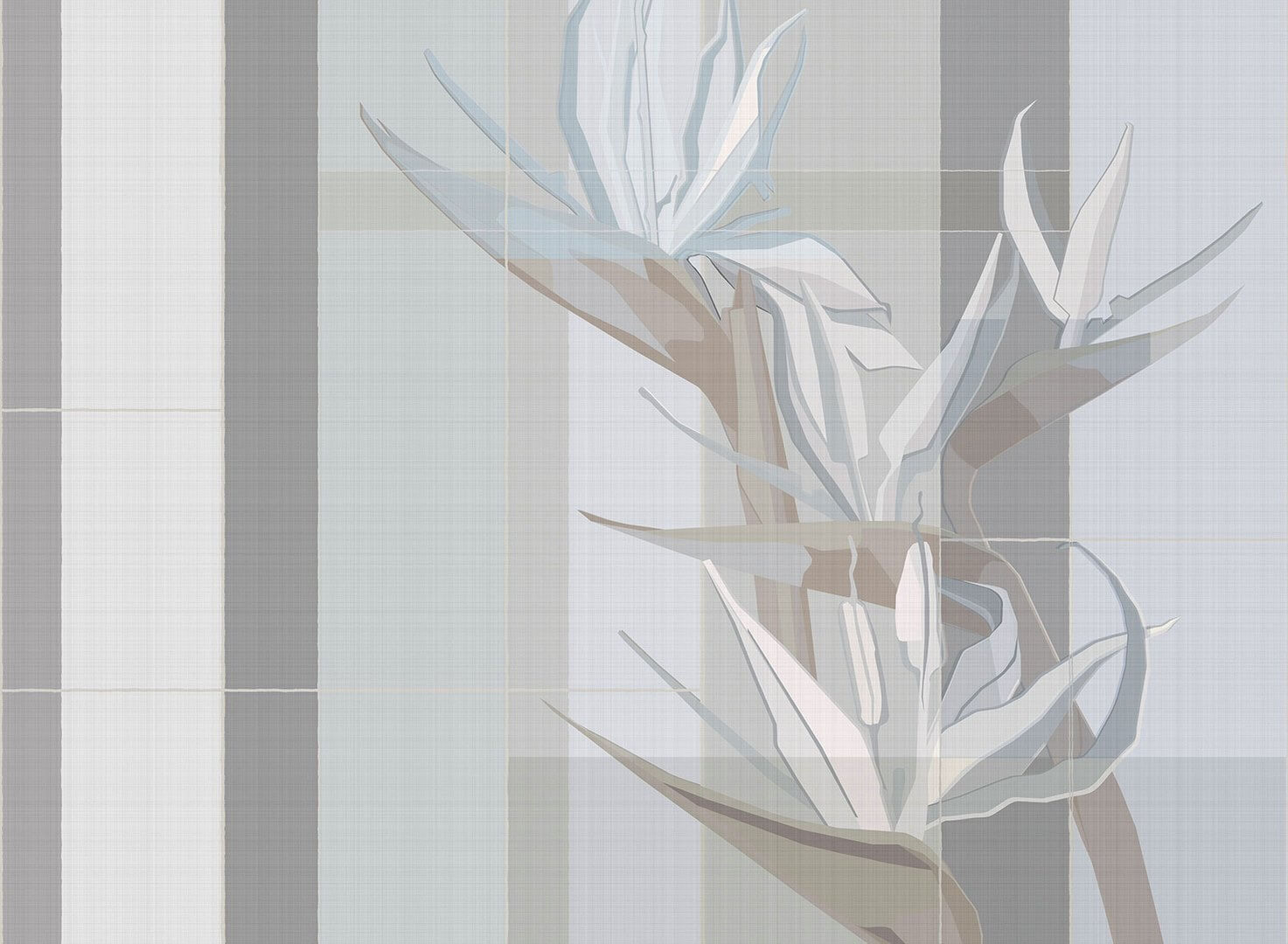 Fototapeta Kwiat London Art 21012 03 Strelitzia Exclusive Wallpaper 2021