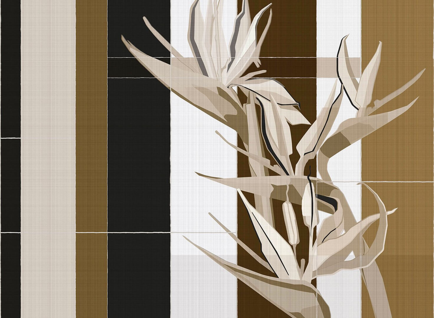 Fototapeta Kwiat London Art 21012 04 Strelitzia Exclusive Wallpaper 2021