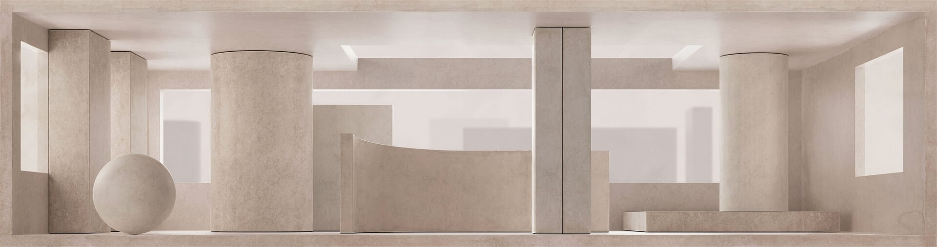 Fototapeta Geometryczna 3D London Art 21018 01 Second Life Exclusive Wallpaper 2021