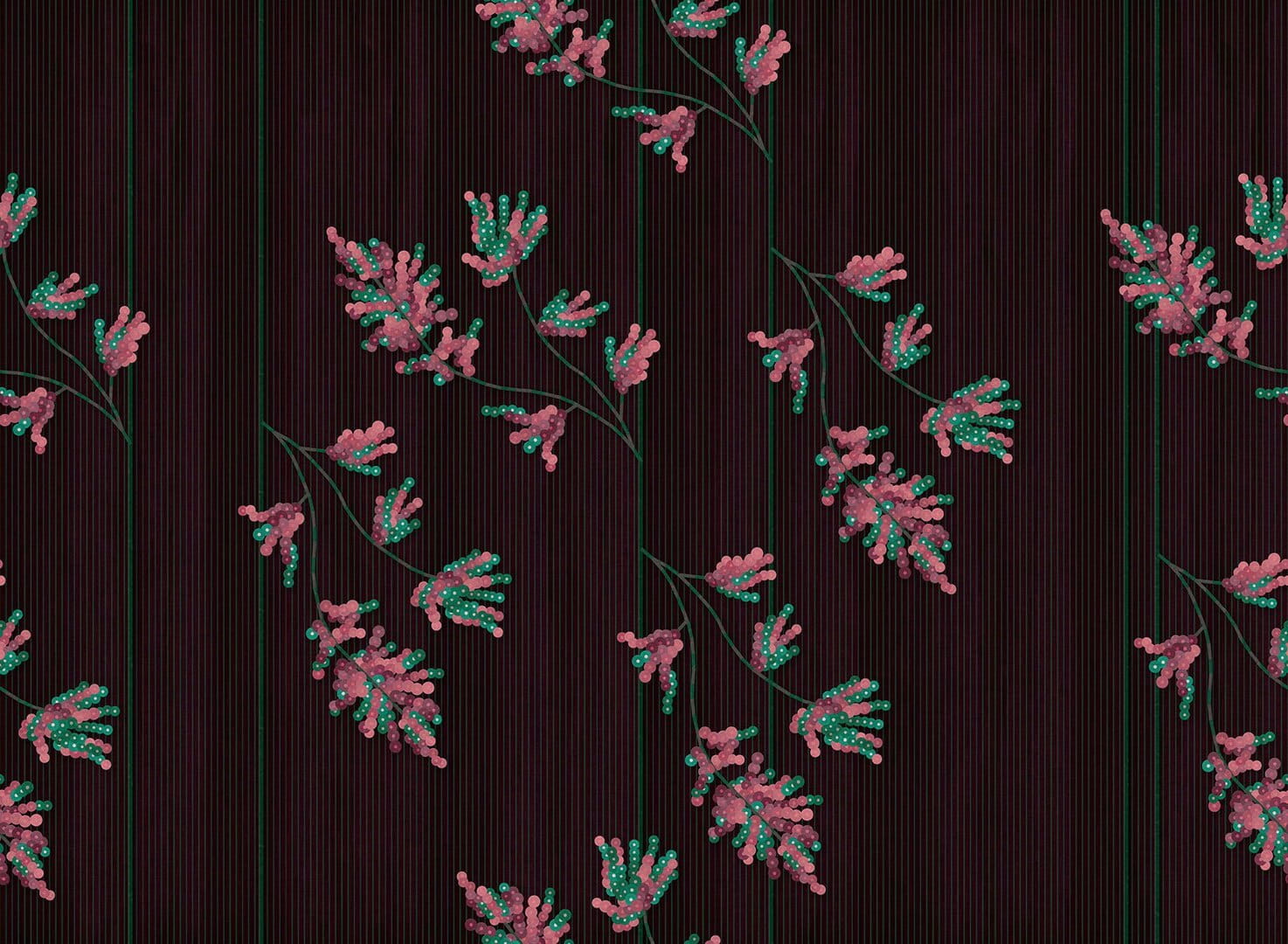 Fototapeta London Art 21024 02 Broderet Exclusive Wallpaper 2021