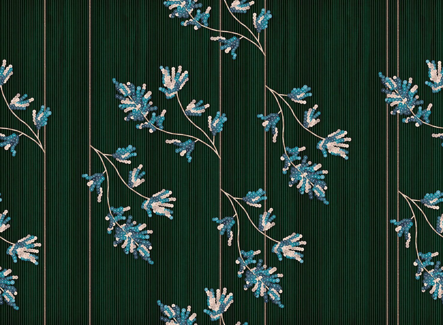 Fototapeta London Art 21024 03 Broderet Exclusive Wallpaper 2021