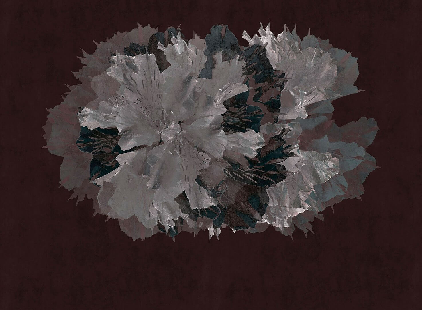 Fototapeta Kwiat London Art 21041 01 Garnet Exclusive Wallpaper 2021